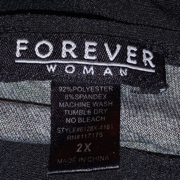 Forever Woman Plus Size Dress - Picture 7 of 7